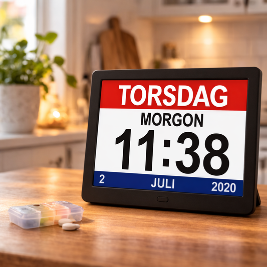 SeniorSmart Kalenderklocka