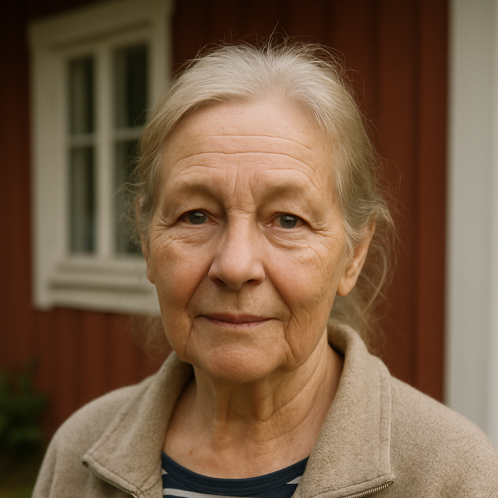 — Birgitta, 72 år