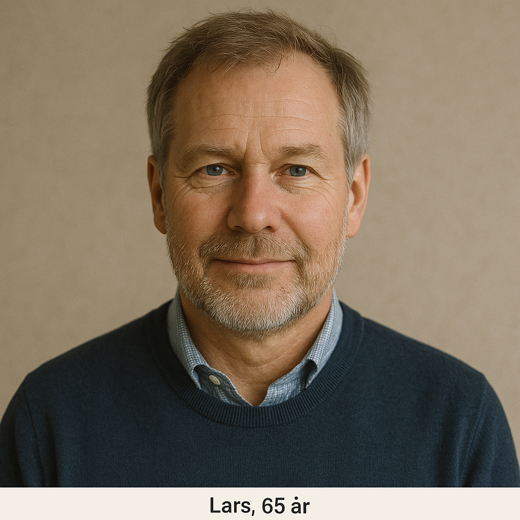 — Lars, 65 år